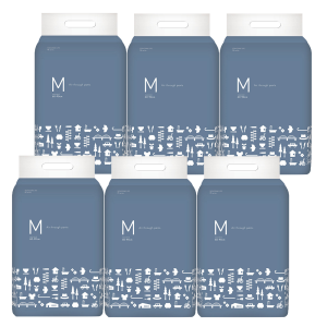 ケア友 PB シリーズ  介護のツクイ エアスルーパンツ Mサイズ 計132枚 (22枚×6袋)