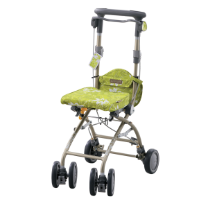 アロン化成 さんぽっぽ グリーン シルバーカー